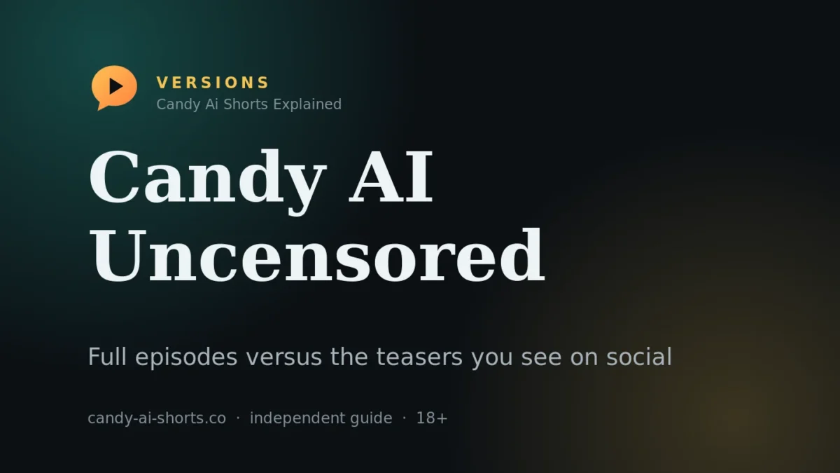 Candy AI uncensored episodes guide cover