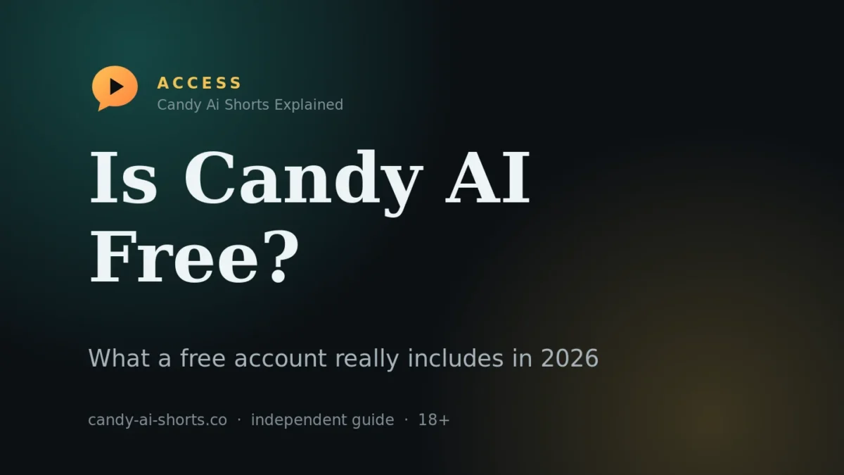 Is Candy AI free? Guide cover